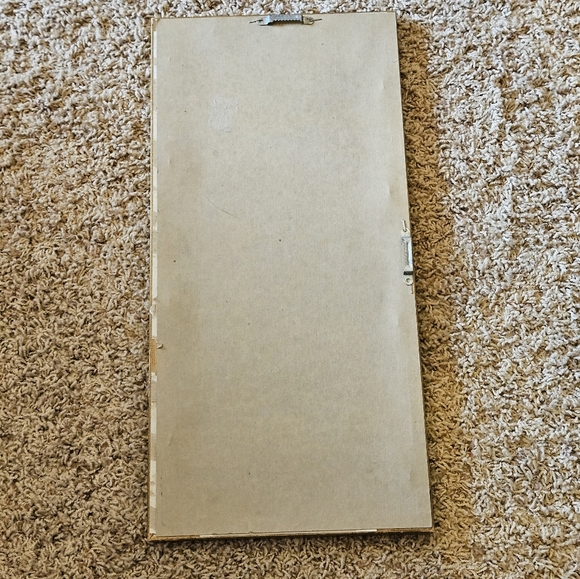 Vintage Ava Freeman Framed Art Print Roses 21x10 in Yard Long - Picture 4 of 6